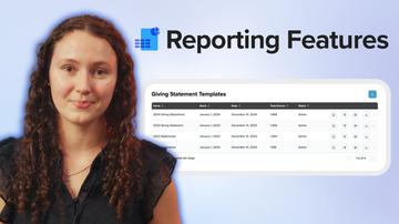 Reporting Features Walkthrough