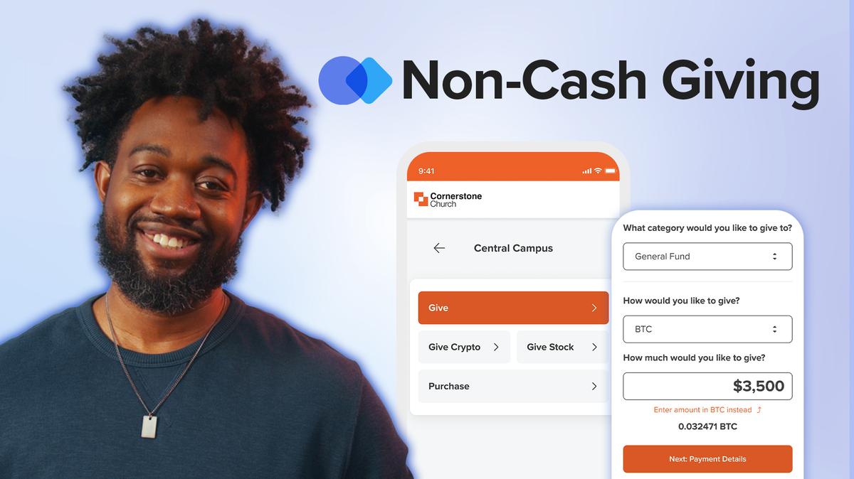 Non-Cash Giving Walkthrough