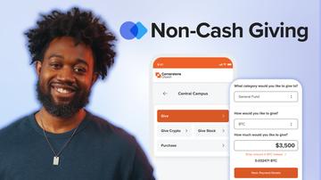 Non-Cash Giving Walkthrough