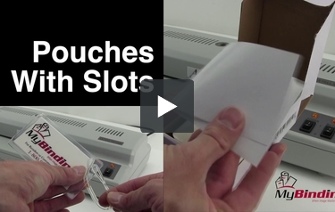 Laminating Pouches With Slots