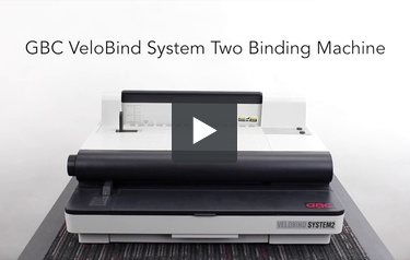 9707030 GBC Velobind System 2 Velo Binding Machine Binds Books Up To 2 Thick