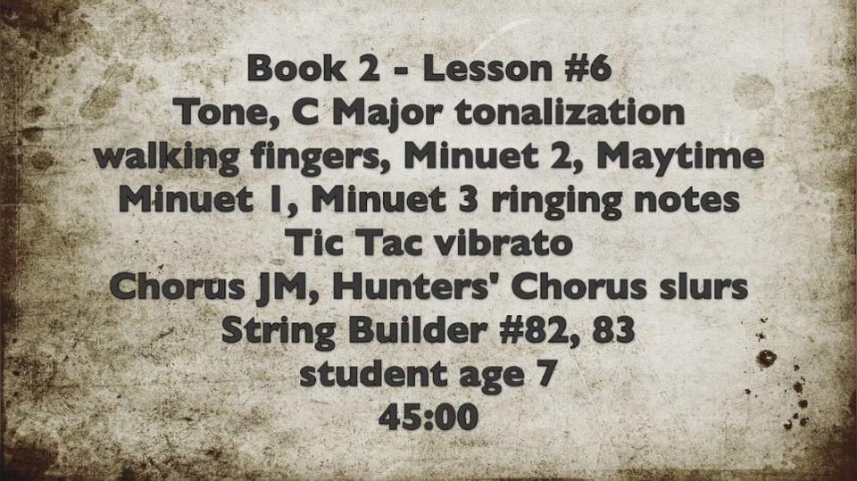 Book 2 - #6 Minuet 3, Chorus JM, Hunters' Chorus.mp4