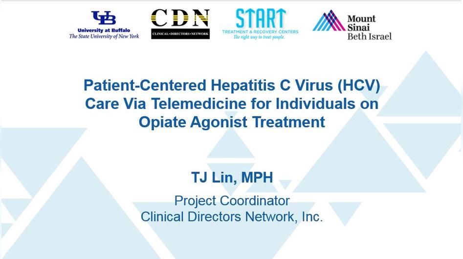 Patient-Centered Hepatitis C Virus (HCV) Care Via Telemedicine for Individuals on Opiate