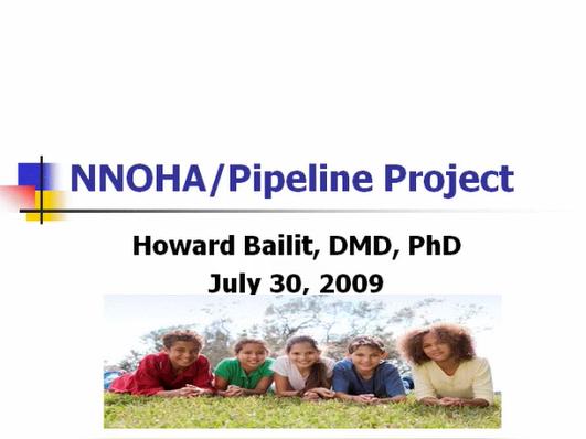 Introduction to the NNOHA/ Pipeline Project