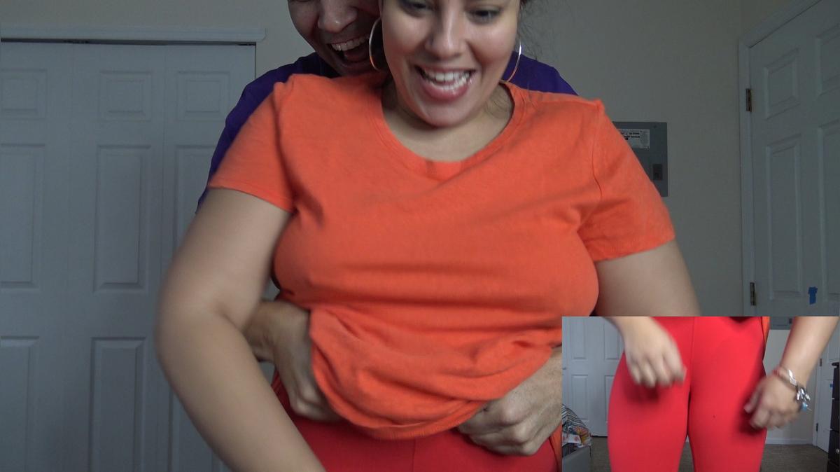 ROCK PAPER SCISSORS CHALLENGE LOSER GETS A CAMEL TOE WEDGIE