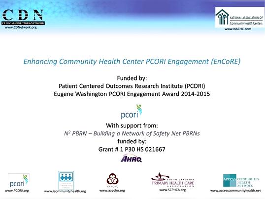 Session 1: Introduction to Patient Centered Outcomes Research (PCOR): Developing a Study and Study Questions