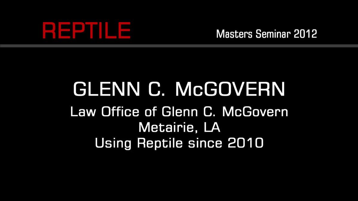 2012 Masters Seminar 24 Glenn Mcgovern.mp4