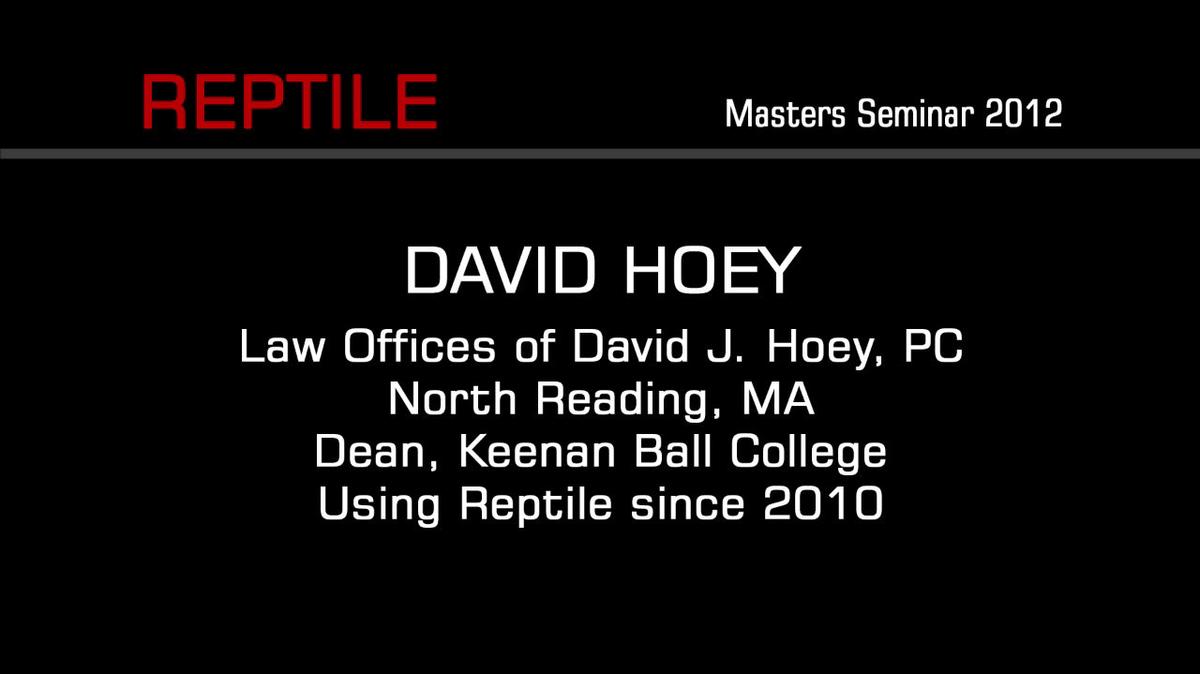 2012 Masters Seminar 14 David Hoey.mp4