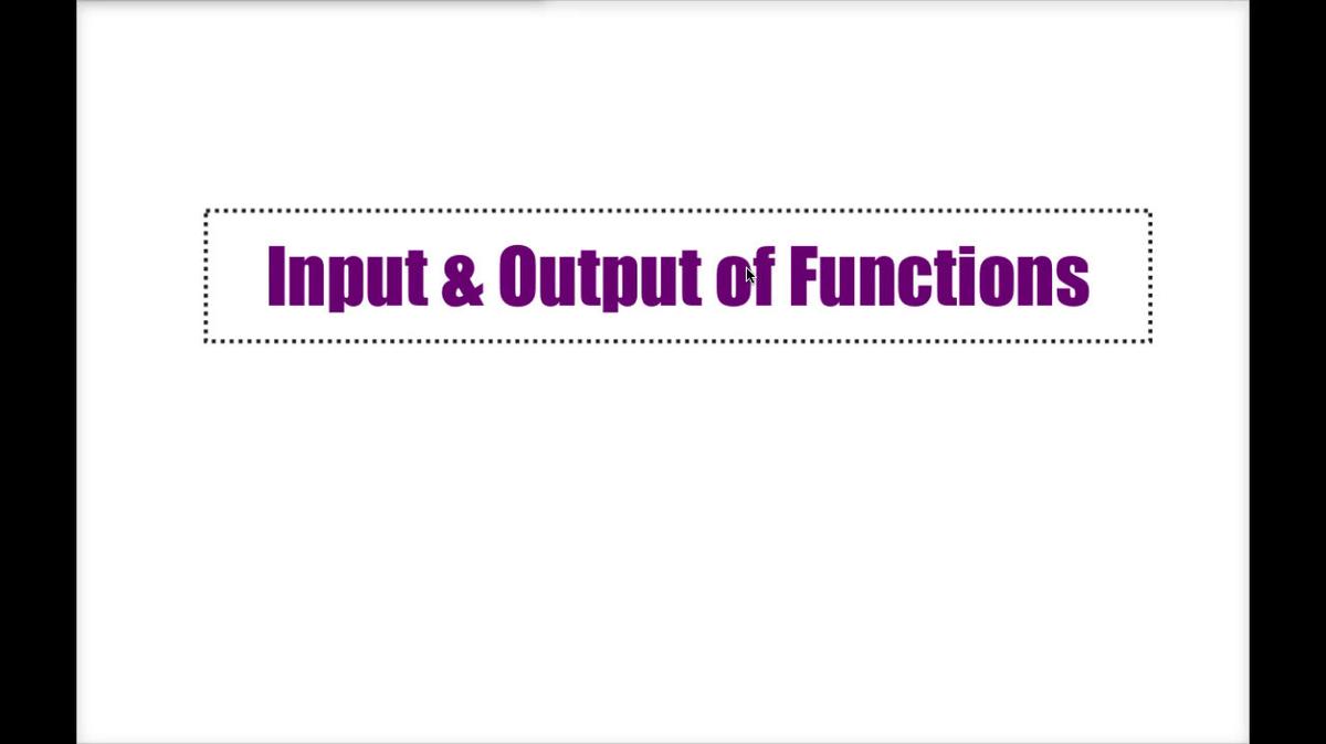 Math 8 Q2 - Unit 4 Input &amp; Output.mp4