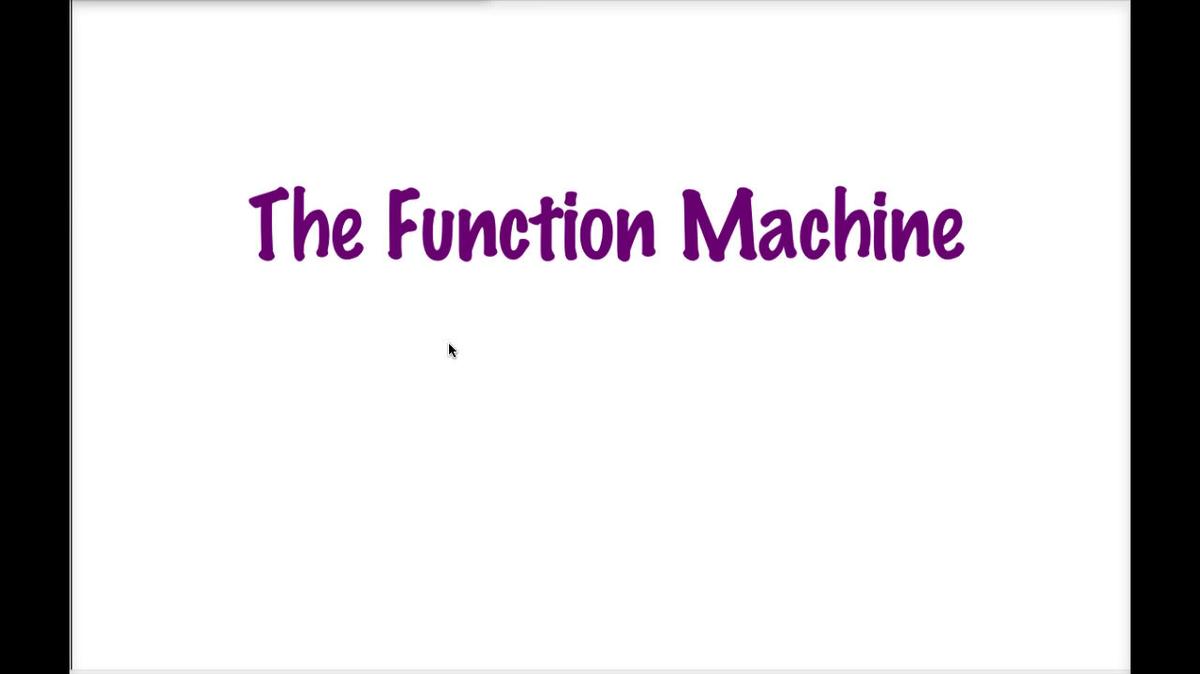 Math 8 Q2 - Unit 4 The Function Machine.mp4