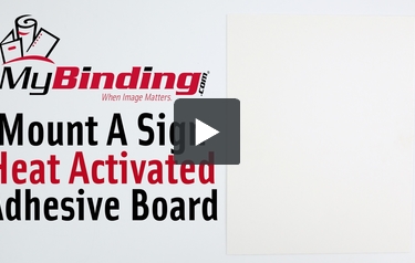 Mount A Sign 9" x 11.5" Without Laminate - 25pk