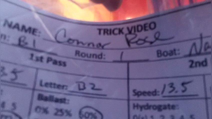 Connor Rose B1 Round 1 Pass 1