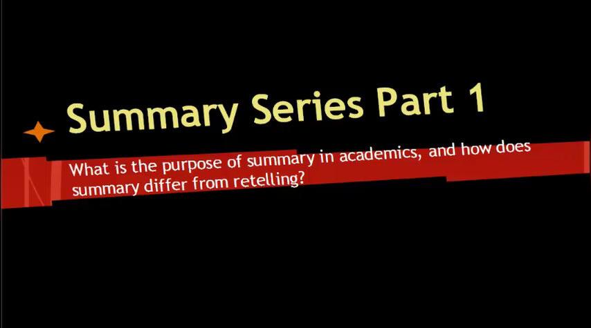 Summary Series Part 1.mp4