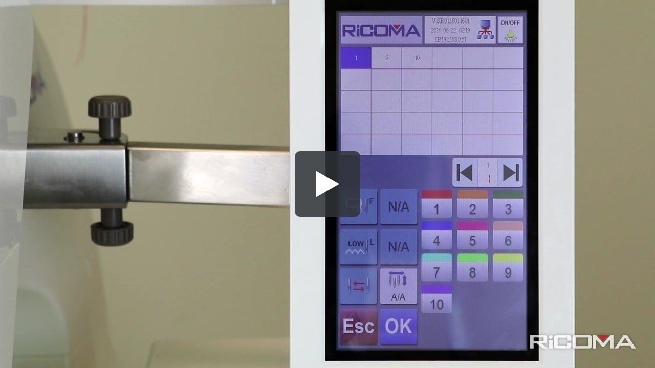 Em 1010 how to color sequence selection ricoma