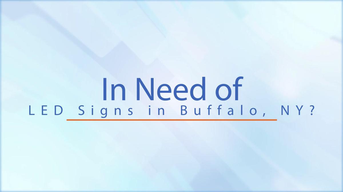LED Signs in Buffalo NY, All American Sign WNY