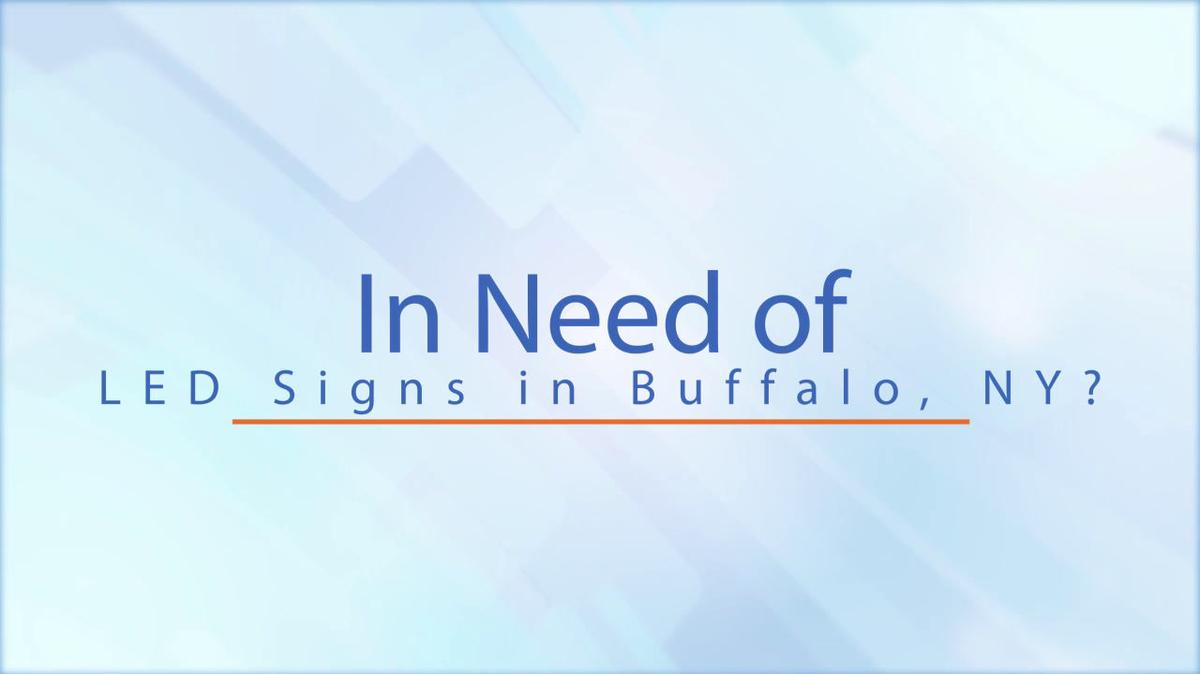 LED Signs in Buffalo NY, All American Sign WNY