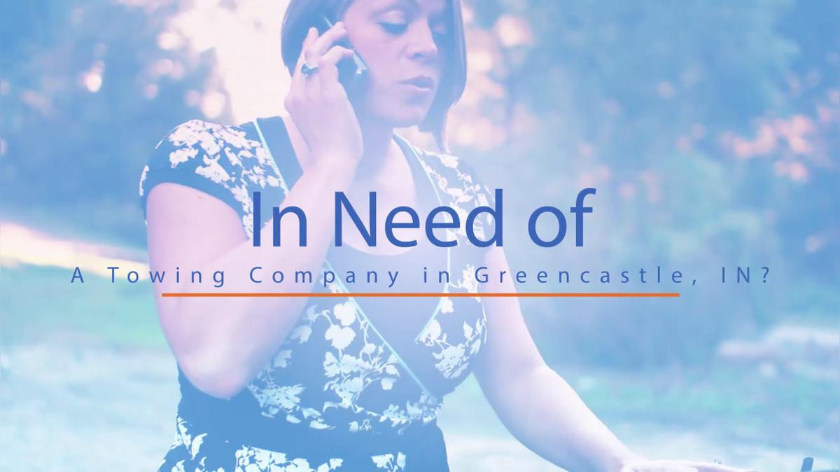 Towing Company in Greencastle IN, Seniour's Towing