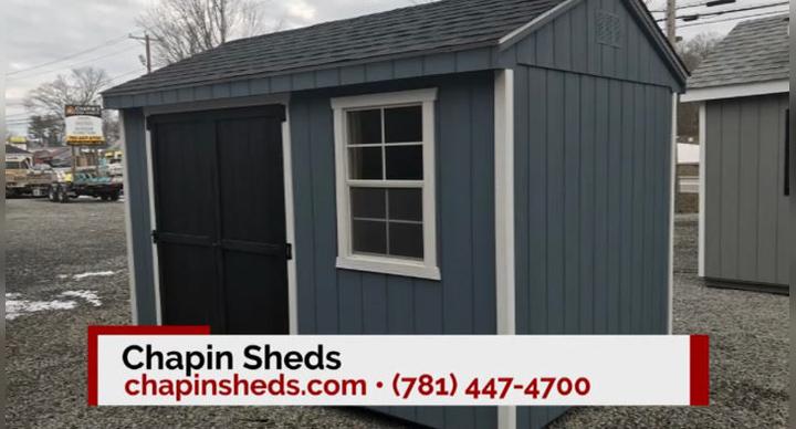 Sheds in Whitman MA, Chapin Sheds