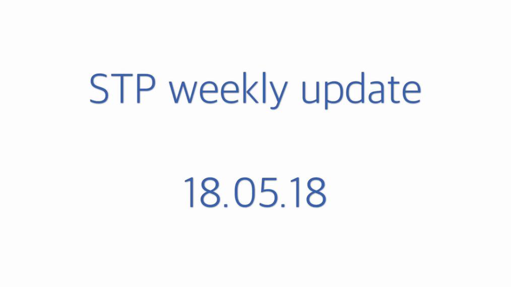 STP weekly update - 18.0518
