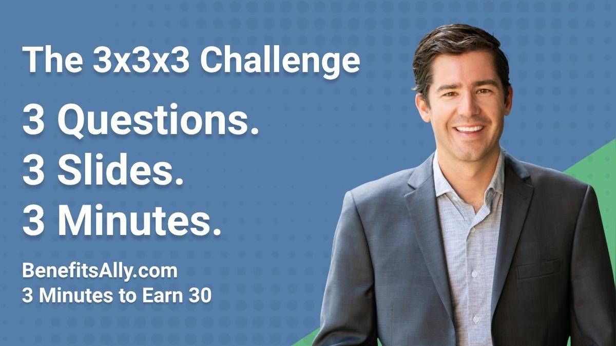HealthMe - 3x3x3 Challenge with David Comiskey