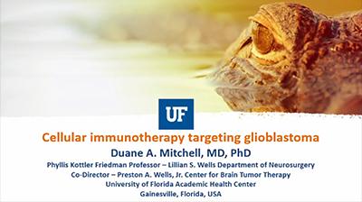 Cellular Immunotherapy Targeting Glioblastoma