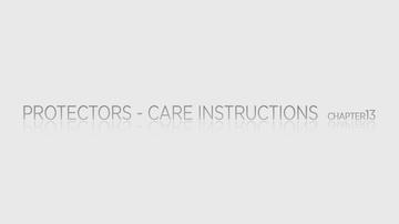 13 - Protectors - Care Instructions