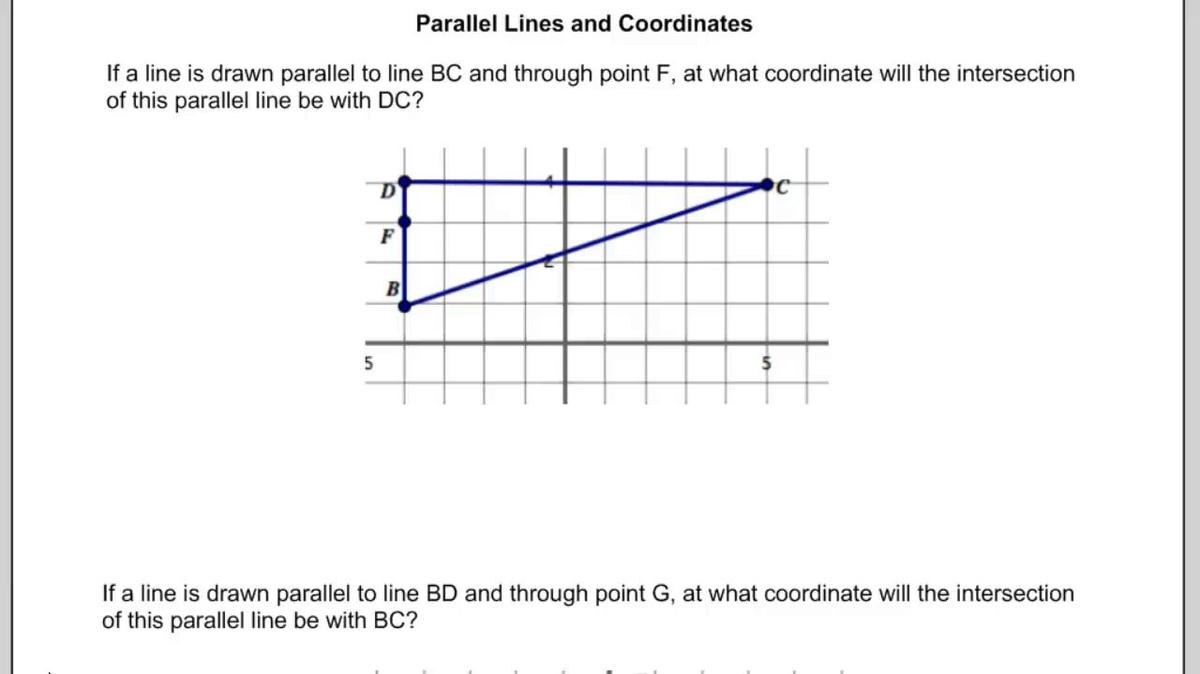 Parallel Lines and Coordinates.mp4