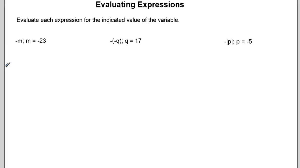 Evaluating Expressions.mp4