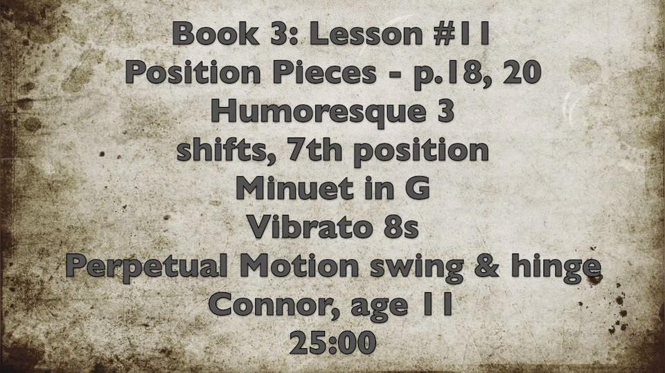 Book 3 - Lesson #11 Humoresque 3, Minuet in G.mp4