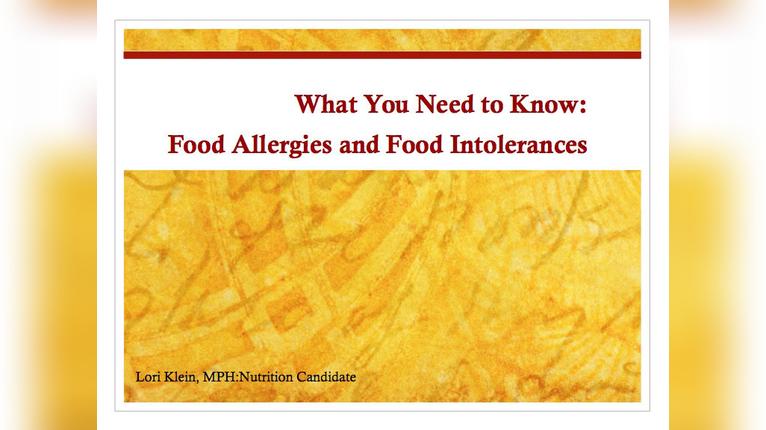 Nutrition Training Playlist