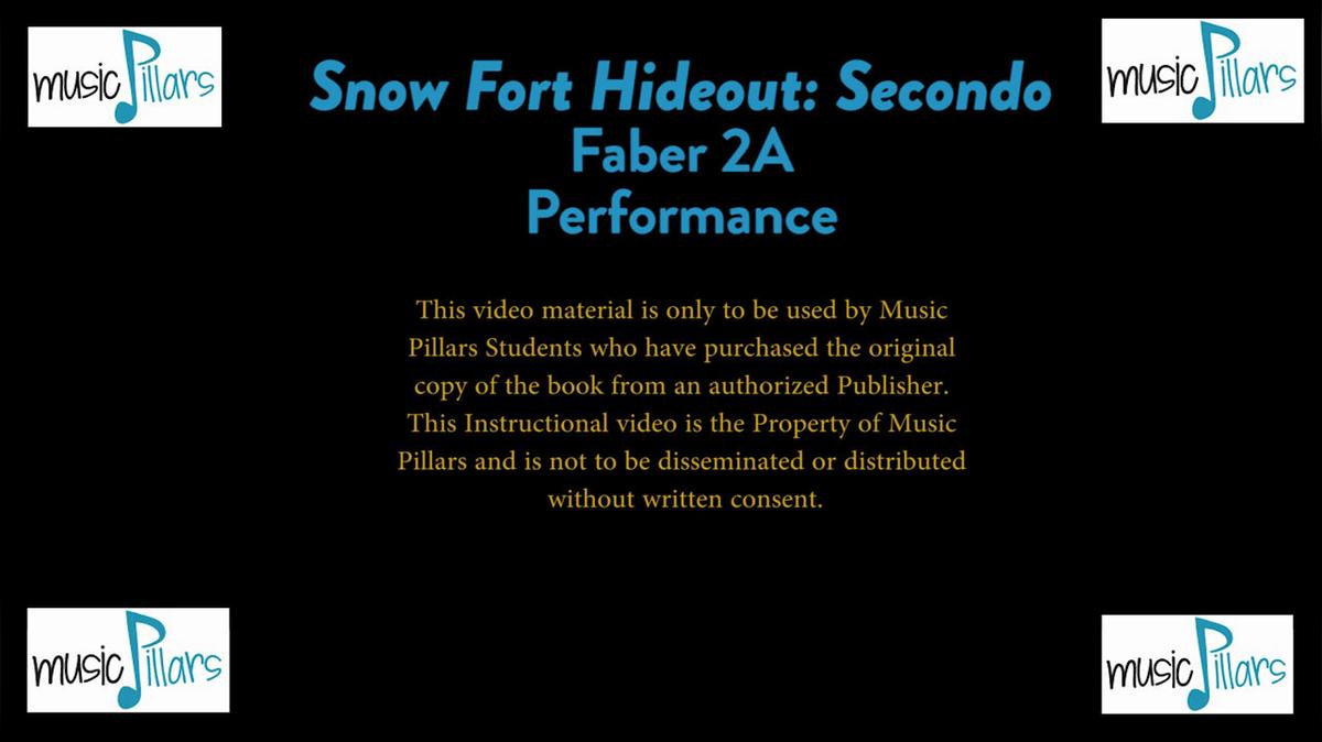 Snow Fort Hideout - Secondo.mp4