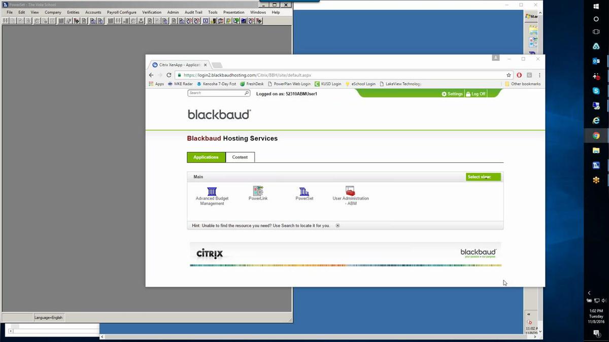 Blackbaud ABM Admin Training