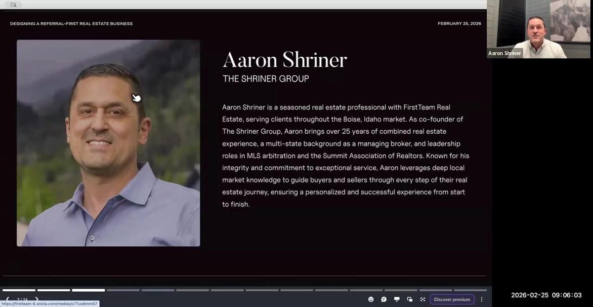 Designing a Referral-First Real Estate Business w/Aaron Shriner (2-25-26)