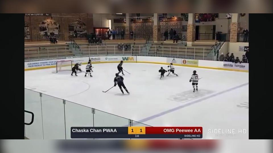 Rocco Brooks bkhd snipe from goal line