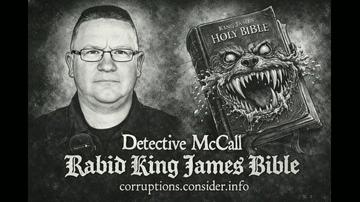 Rabid Detective McCall King James Bible Only