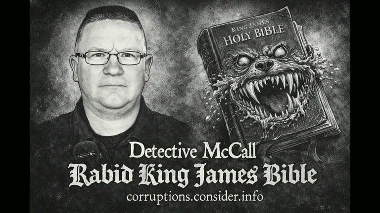 Rabid Detective McCall King James Bible Only