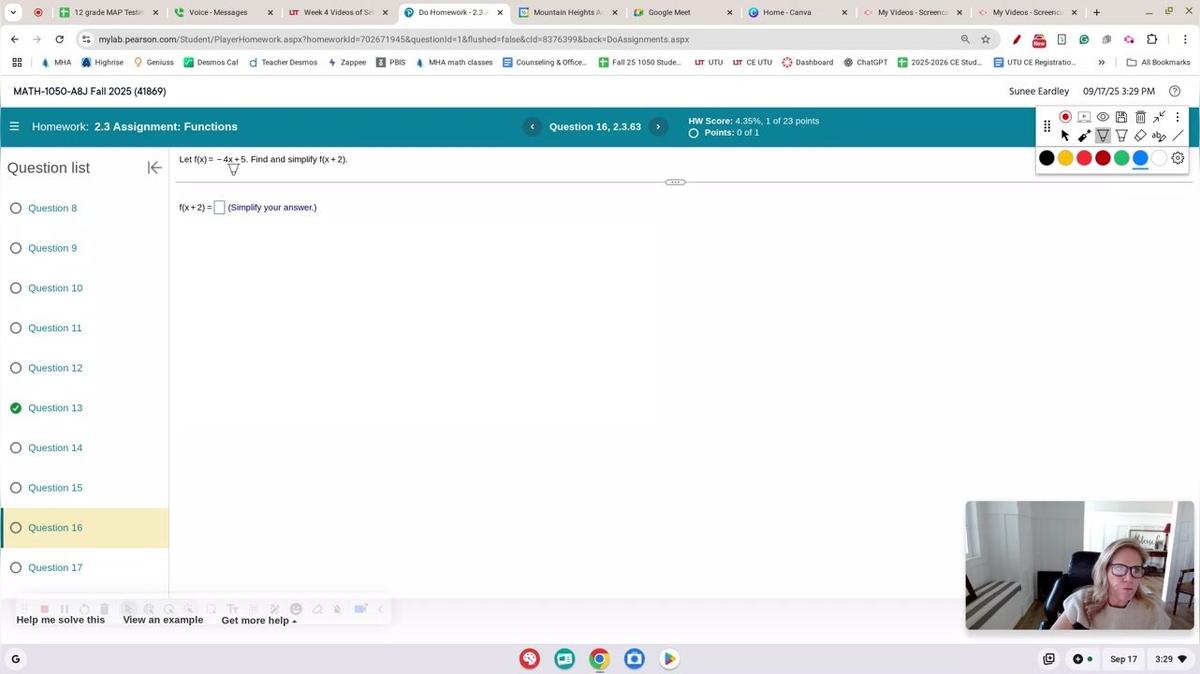 Math 1050 2.3 #16