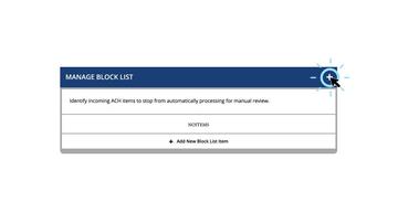 Filters - Block List