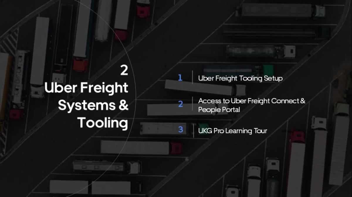 Day 2_2 Uber Freight Systems &amp; Toolings