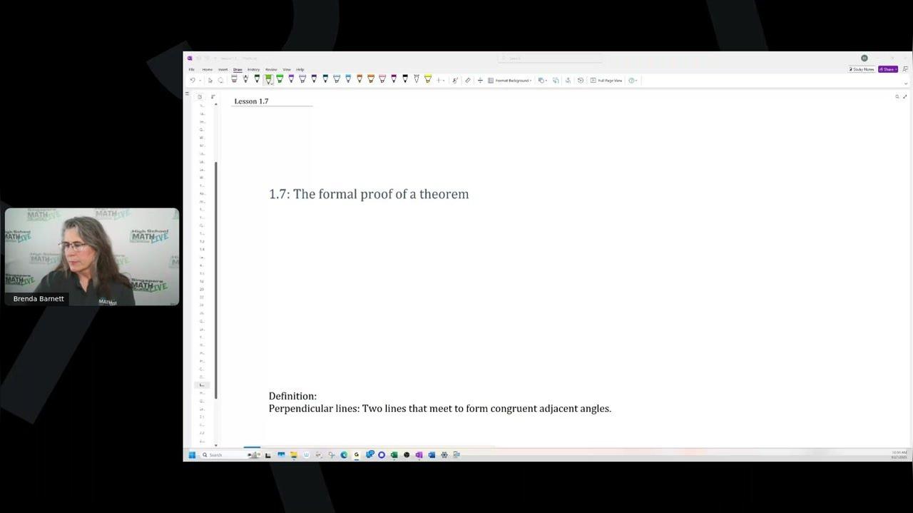 Unit 1 Lesson 7