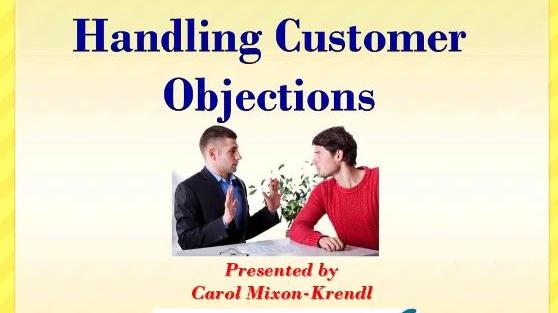 Handling Customer Objections
