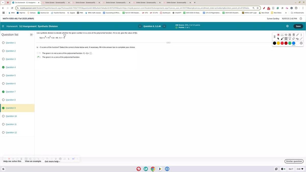 Math 1050 3.2 #9