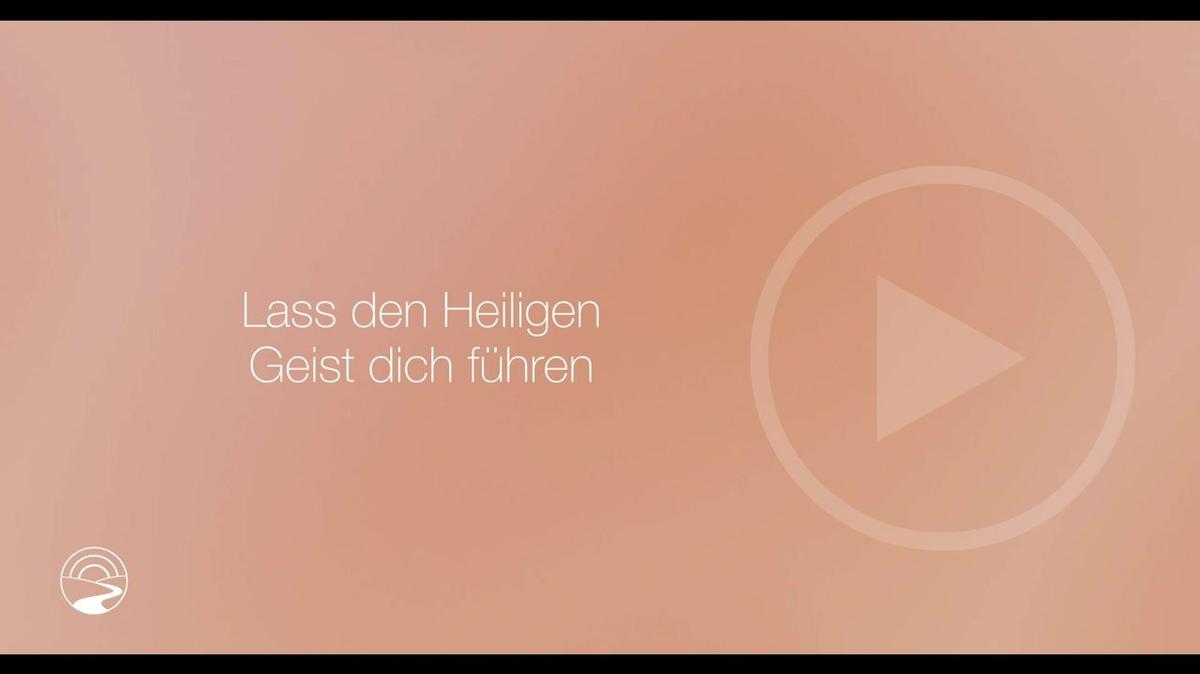 DE-SUB - How to 5 - Let the Holy Spirit Guide You