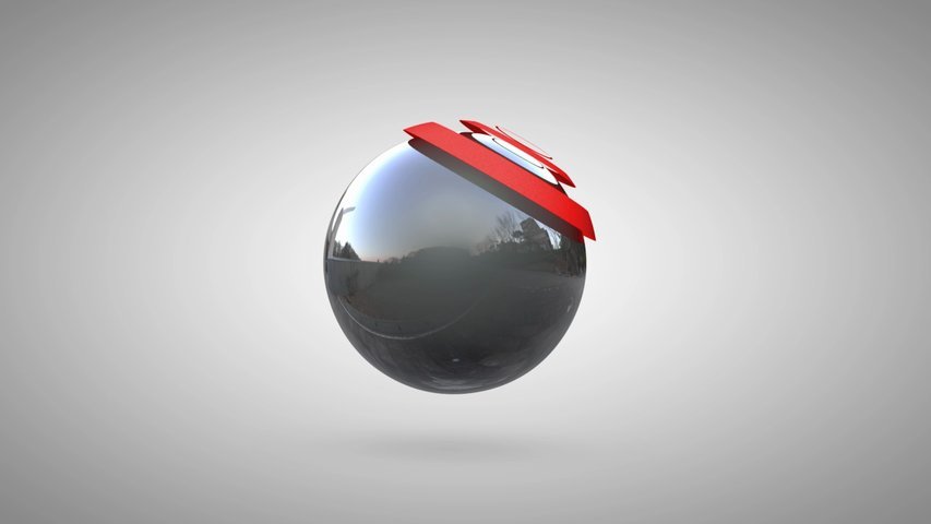 Create this animated 3D logo