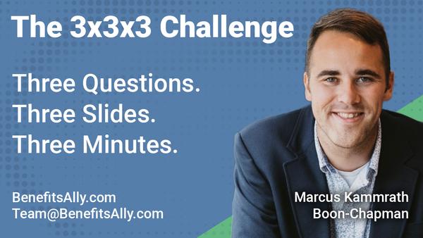 Boon-Chapman - 3x3x3 Challenge with Marcus Kammrath