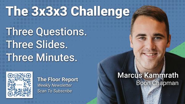 Boon-Chapman - 3x3x3 Challenge with Marcus Kammrath