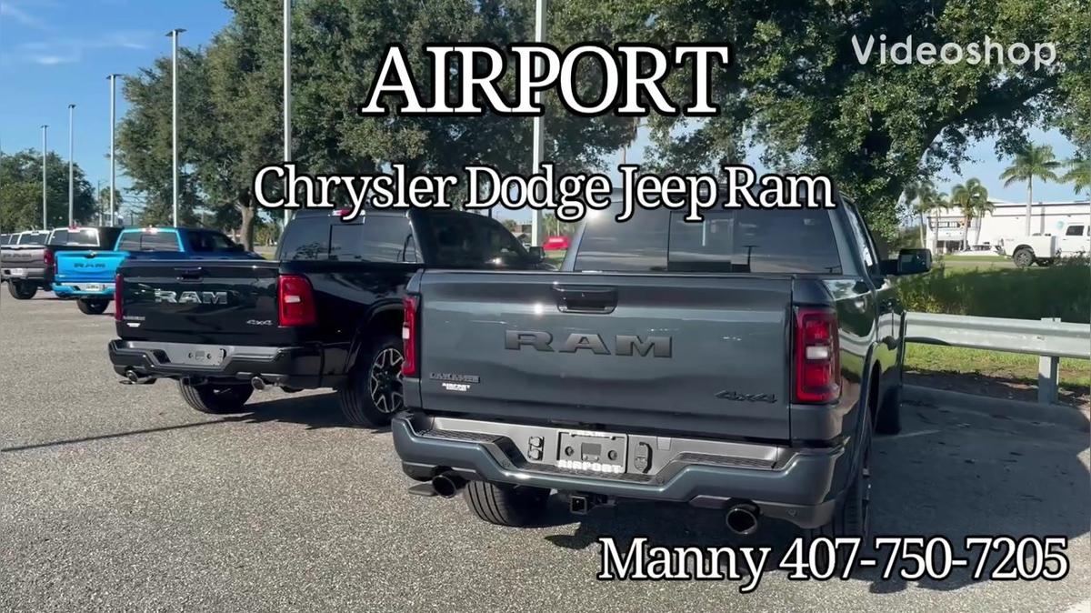 Melvin’s Ram 1500 by Manny/AirportCDJR 407-750-7205