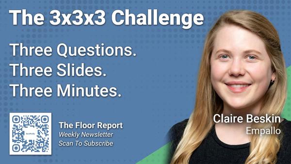 Empallo - 3x3x3 Challenge With Claire Beskin