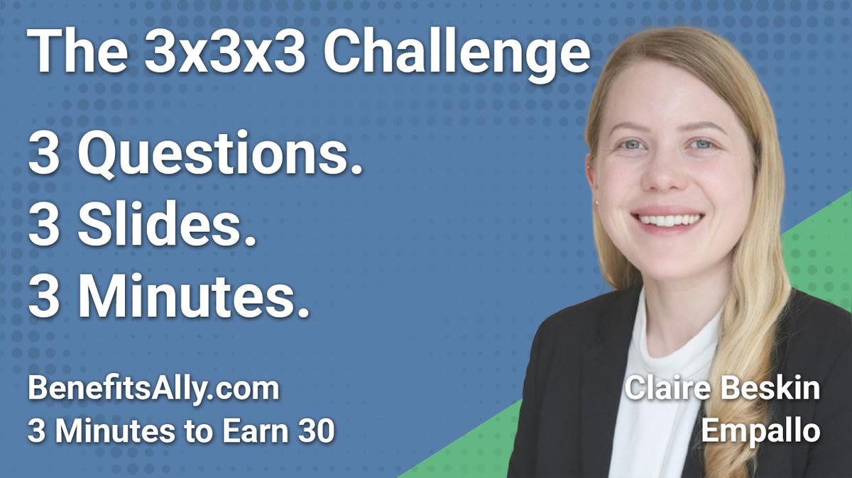 Empallo - 3x3x3 Challenge With Claire Beskin