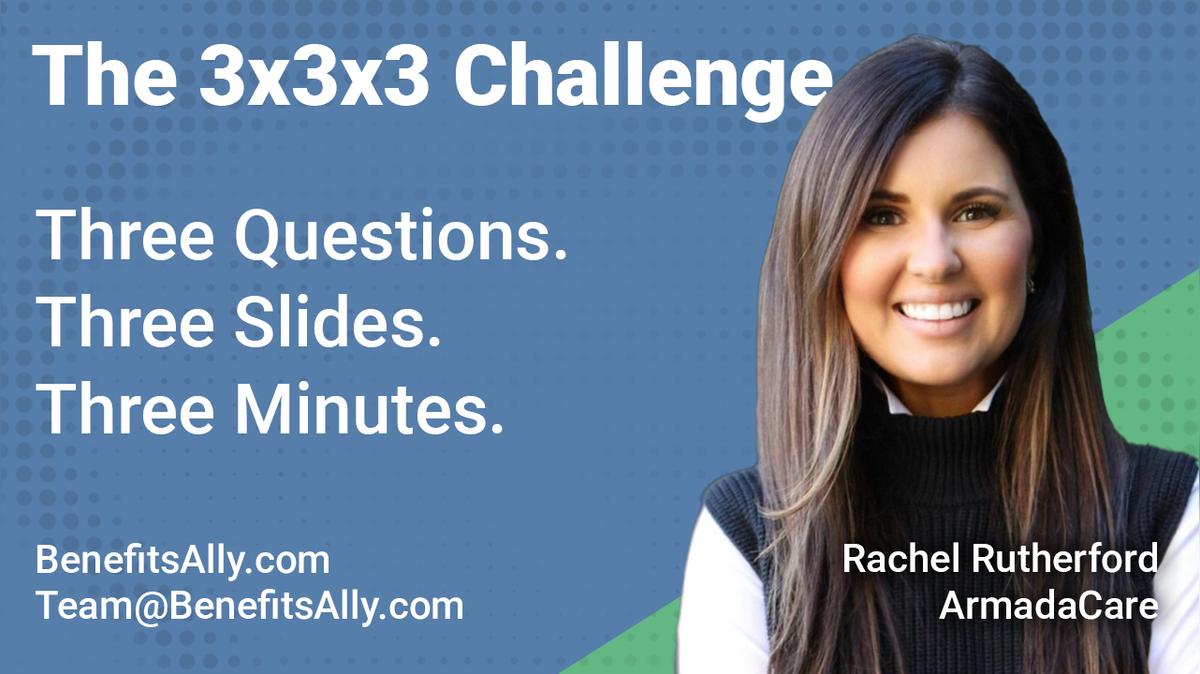 ArmadaCare - 3x3x3 Challenge with Rachel Rutherford